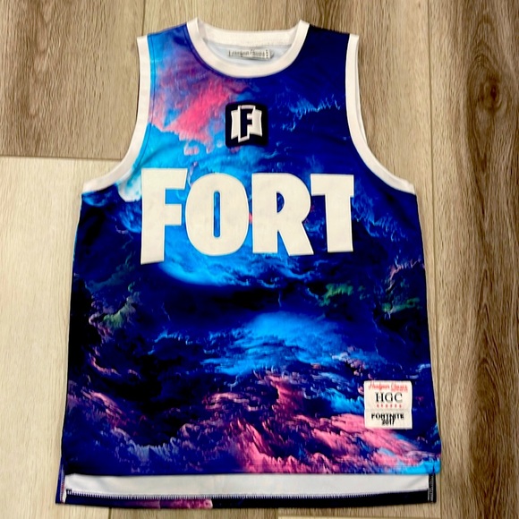 Fortnite Basketball Jersey. Men’s Medium in Size. - Picture 1 of 5